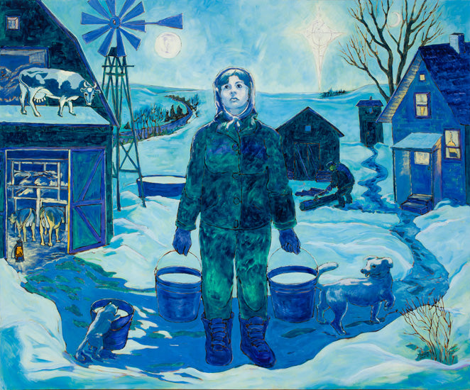 Print “Eastern Star - "I Can I Will” by Marilyn Wells