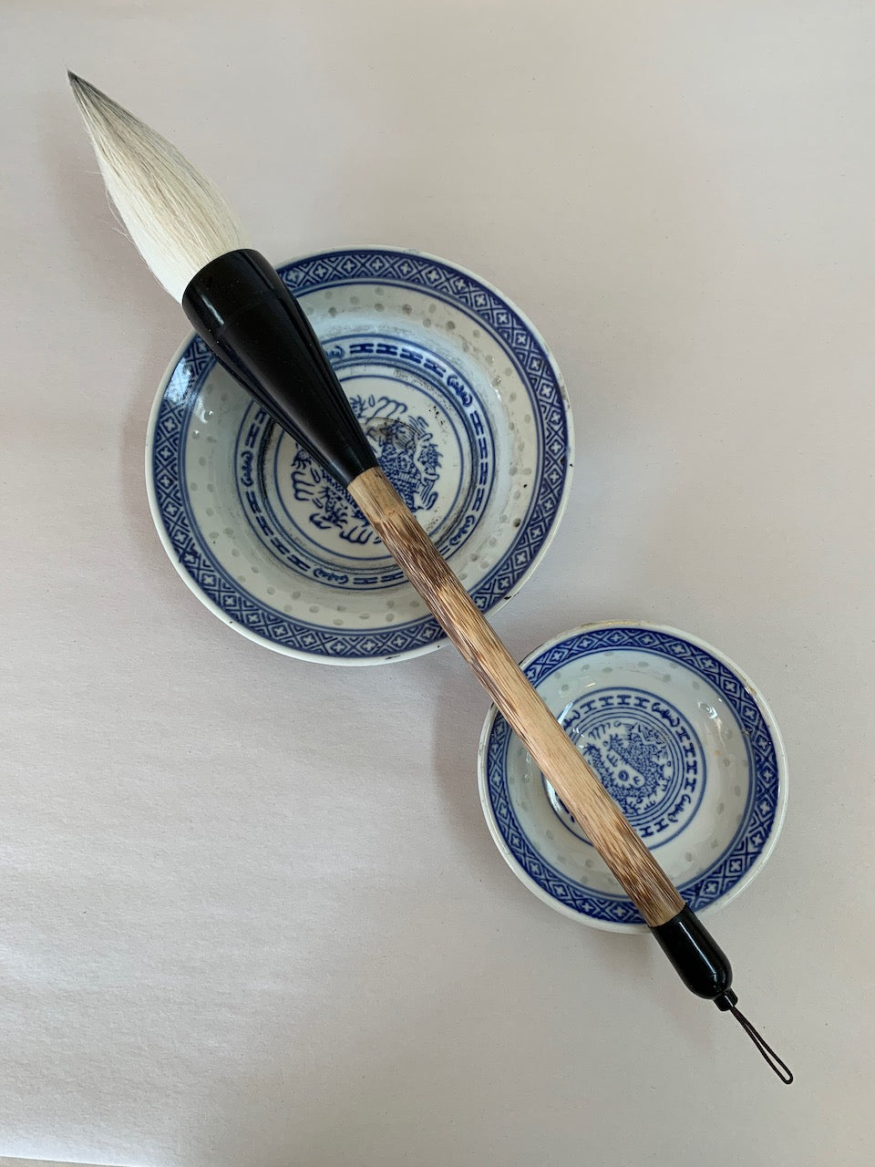 Sumi e Brush for Abstract sumi e, “Grand Phoenix”, Selected by Marilyn Wells