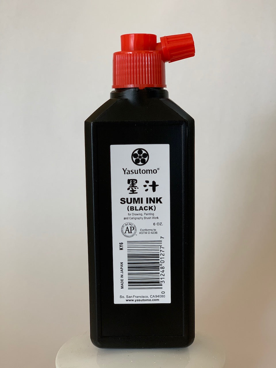 Sumi e ink for abstract sumi e work, traditional calligraphy and sumi e painting.