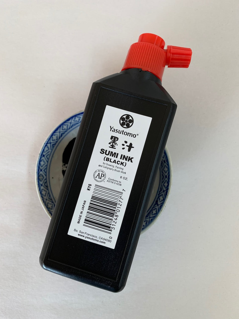Sumi e ink for abstract sumi e work, traditional calligraphy and sumi e painting.