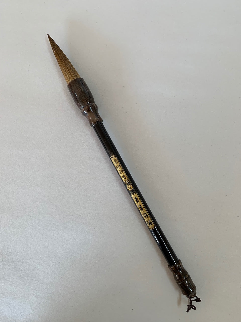 Sumi e Brush for Abstract sumi e, “Komodo”, Selected by Marilyn Wells