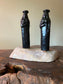 Sumi e Sculpture, Zen style, “Temple Guardians”- by Marilyn Wells